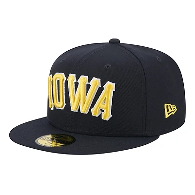 Men's New Era  Navy Iowa Cubs Theme Nights 59FIFTY Fitted Hat