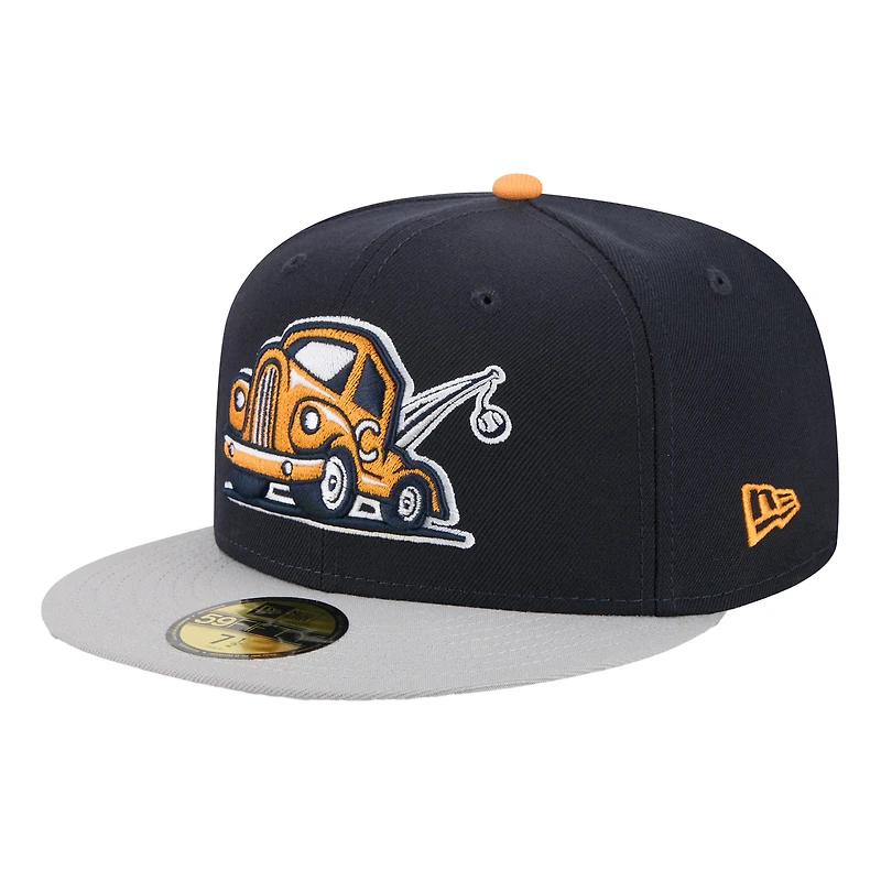 Men's New Era Navy Chattanooga Lookouts Theme Nights 59FIFTY Fitted Hat