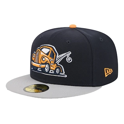 Men's New Era  Navy Chattanooga Lookouts Theme Nights 59FIFTY Fitted Hat