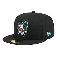 Men's New Era  Black Jersey Shore BlueClaws Theme Nights 59FIFTY Fitted Hat