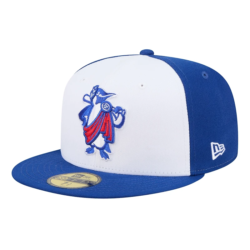 Men's New Era Blue Rome Emperors Theme Nights 59FIFTY Fitted Hat