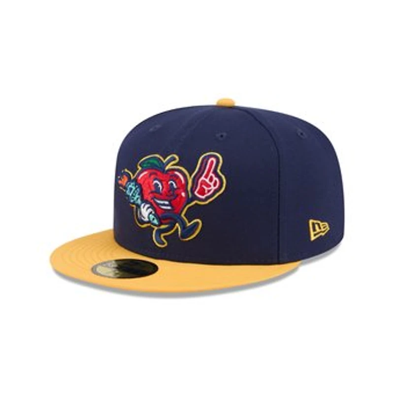 Men's New Era Navy Hudson Valley Renegades Theme Nights 59FIFTY Fitted Hat