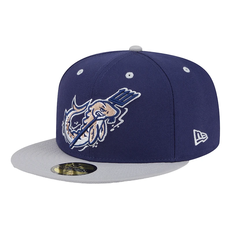 Men's New Era Navy Wisconsin Timber Rattlers Theme Nights 59FIFTY Fitted Hat