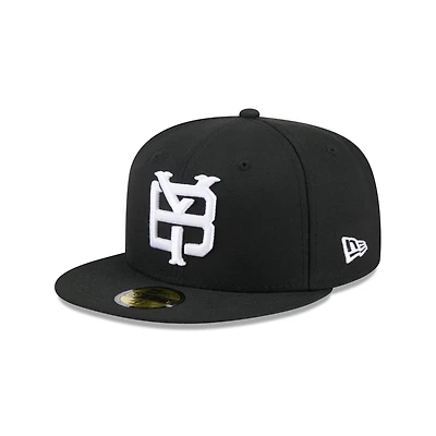 Men's New Era  Black Somerset Patriots Theme Nights 59FIFTY Fitted Hat