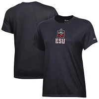 Women's Champion  Black East Stroudsburg Warriors Core T-Shirt
