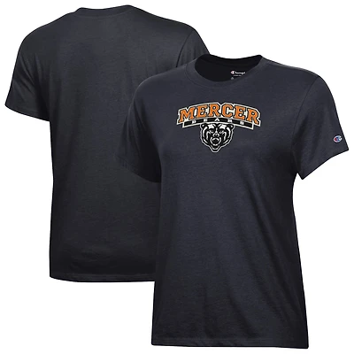 Women's Champion  Black Mercer Bears Core T-Shirt