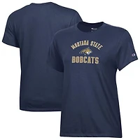 Women's Champion  Navy Montana State Bobcats Core T-Shirt