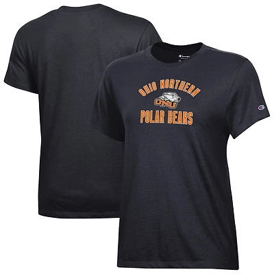 Women's Champion  Black Ohio Northern Polar Bears Core T-Shirt