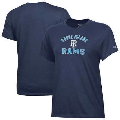 Women's Champion  Navy Rhode Island Rams Core T-Shirt