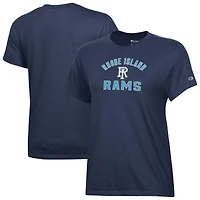 Women's Champion  Navy Rhode Island Rams Core T-Shirt