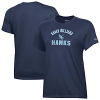 Women's Champion  Navy RWU Hawks Core T-Shirt