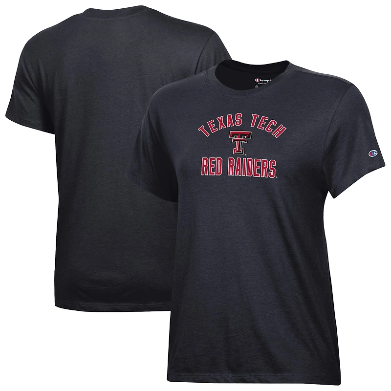 Women's Champion  Black Texas Tech Red Raiders Core T-Shirt