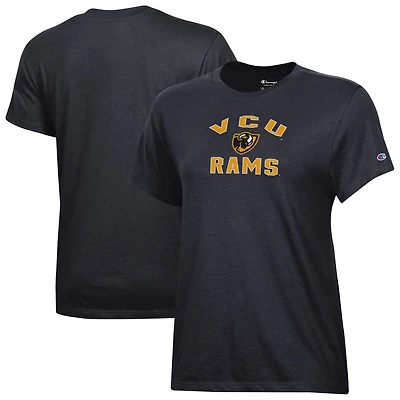 Women's Champion  Black VCU Rams Core T-Shirt