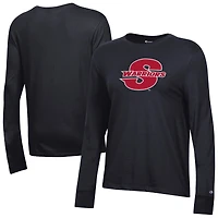 Women's Champion  Black Cal State Stanislaus Warriors Core Long Sleeve T-Shirt