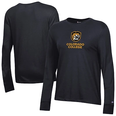 Women's Champion  Black Colorado College Tigers Core Long Sleeve T-Shirt