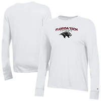 Women's Champion  White Florida Tech Panthers Core Long Sleeve T-Shirt