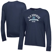 Women's Champion  Navy Old Dominion Monarchs Core Long Sleeve T-Shirt