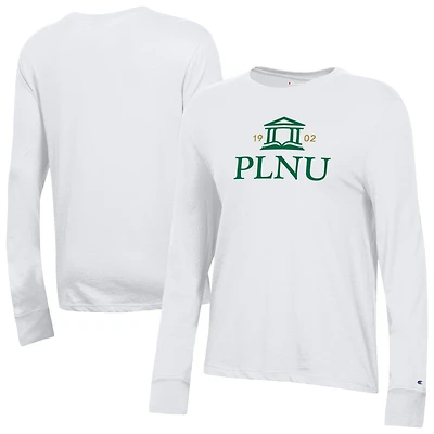 Women's Champion  White Point Loma Sea Lions Core Long Sleeve T-Shirt