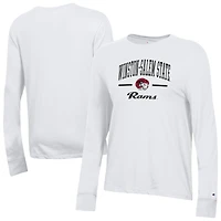 Women's Champion  White Winston-Salem State Rams Core Long Sleeve T-Shirt