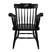 Black Minnesota Wild Captain's Chair