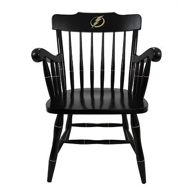Black Tampa Bay Lightning Captain's Chair