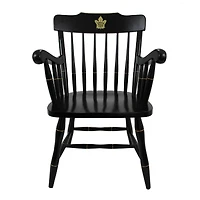 Black Toronto Maple Leafs Captain's Chair