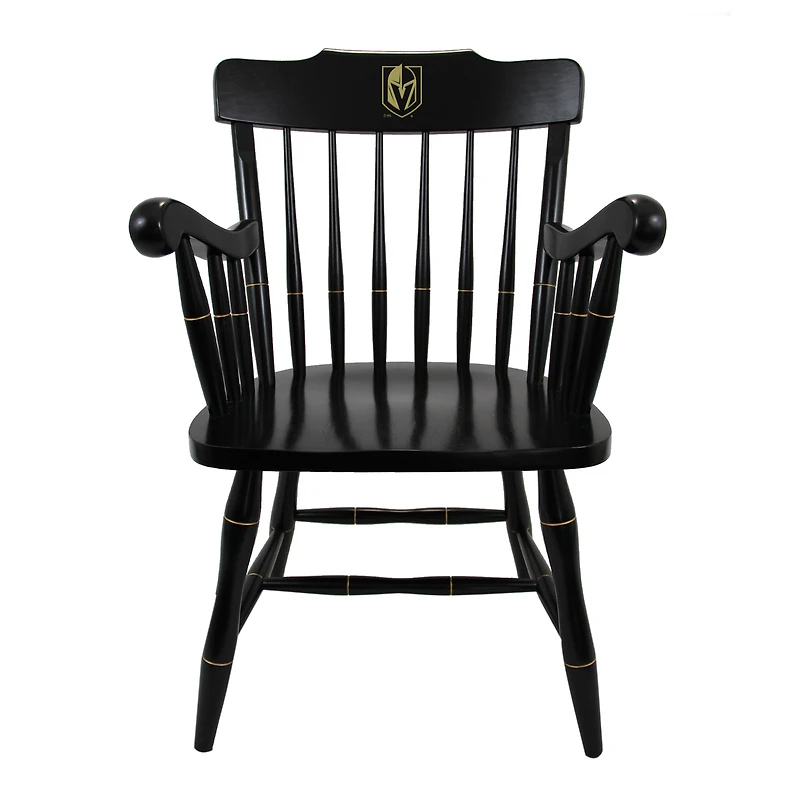 Black Vegas Golden Knights Captain's Chair