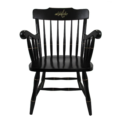 Black Washington Capitals Captain's Chair