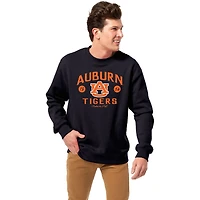 Men's League Collegiate Wear Navy Auburn Tigers Essentials 2.0 Pullover Sweatshirt