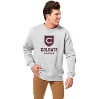 Men's League Collegiate Wear  Heather Gray Colgate Raiders Essentials 2.0 Pullover Sweatshirt