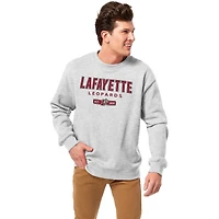 Men's League Collegiate Wear Heather Gray Lafayette College Leopards Essentials 2.0 Pullover Sweatshirt