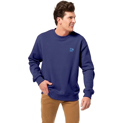 Men's League Collegiate Wear Royal Memphis Tigers Essentials 2.0 Pullover Sweatshirt