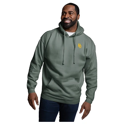 Men's League Collegiate Wear Green Baylor Bears Essentials 2.0 Fleece Pullover Hoodie