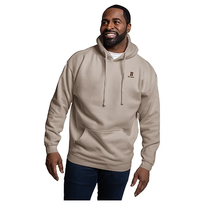 Men's League Collegiate Wear Brown Brown Bears Essentials 2.0 Fleece Pullover Hoodie