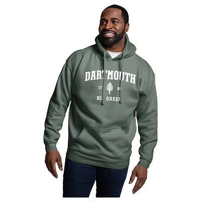 Men's League Collegiate Wear  Green Dartmouth Big Essentials 2.0 Fleece Pullover Hoodie
