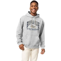 Men's League Collegiate Wear Heather Gray George Washington University Essentials 2.0 Fleece Pullover Hoodie