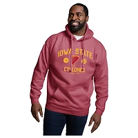 Men's League Collegiate Wear Cardinal Iowa State Cyclones Essentials 2.0 Fleece Pullover Hoodie