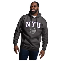 Men's League Collegiate Wear NYU Violets Essentials 2.0 Fleece Pullover Hoodie