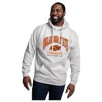 Men's League Collegiate Wear Heather Gray Oklahoma State Cowboys Essentials 2.0 Fleece Pullover Hoodie
