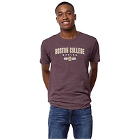 Men's League Collegiate Wear Heather Maroon Boston College Eagles Victory Falls Tri-Blend T-Shirt