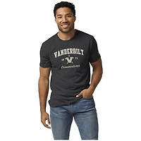 Men's League Collegiate Wear Heather Charcoal Vanderbilt Commodores Victory Falls Tri-Blend T-Shirt