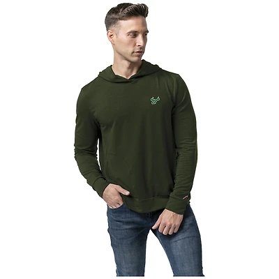 Men's League Collegiate Wear Green South Florida Bulls All-Day Pullover Hoodie
