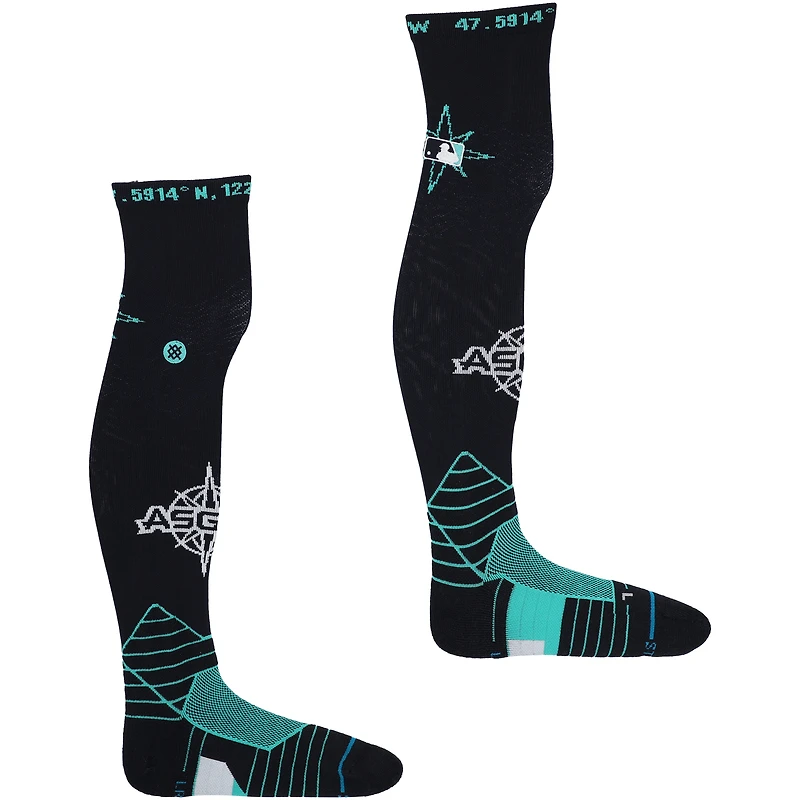 Corbin Carroll Arizona Diamondbacks Player-Issued Black Socks from the 2023 MLB All-Star Game