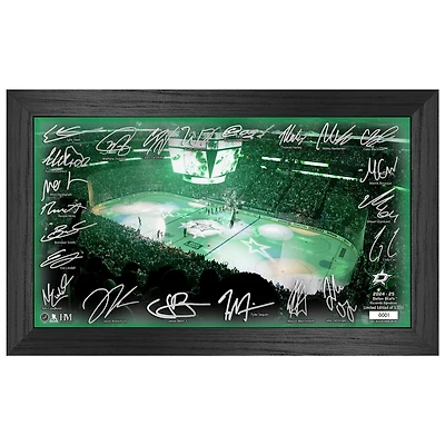 Highland Mint  Dallas Stars 2024-2025 Signature Rink Print