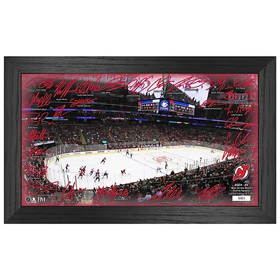 Highland Mint  New Jersey Devils 2024-2025 Signature Rink Print