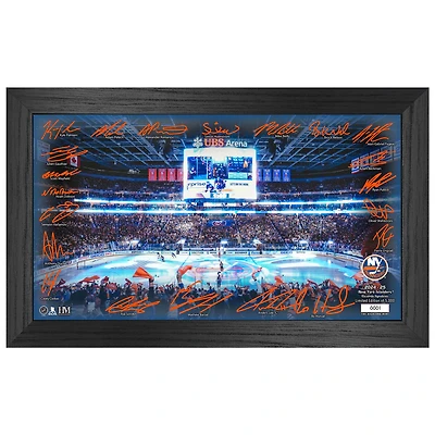 Highland Mint  New York Islanders 2024-2025 Signature Rink Print