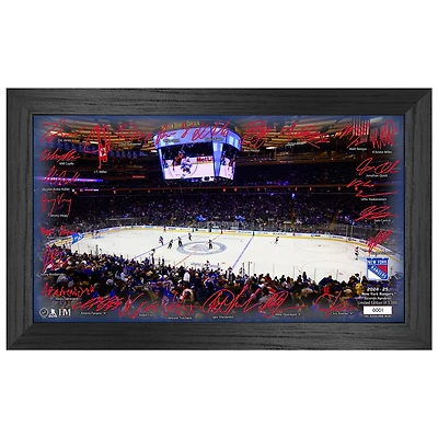 Highland Mint  New York Rangers 2024-2025 Signature Rink Print
