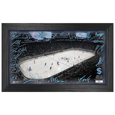 Highland Mint  Seattle Kraken 2024-2025 Signature Rink Print