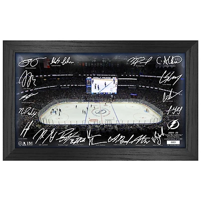 Highland Mint  Tampa Bay Lightning 2024-2025 Signature Rink Print