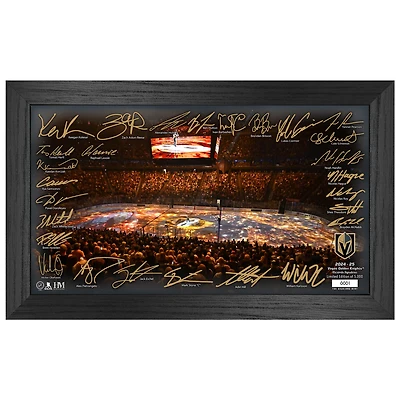 Highland Mint  Vegas Golden Knights 2024-2025 Signature Rink Print